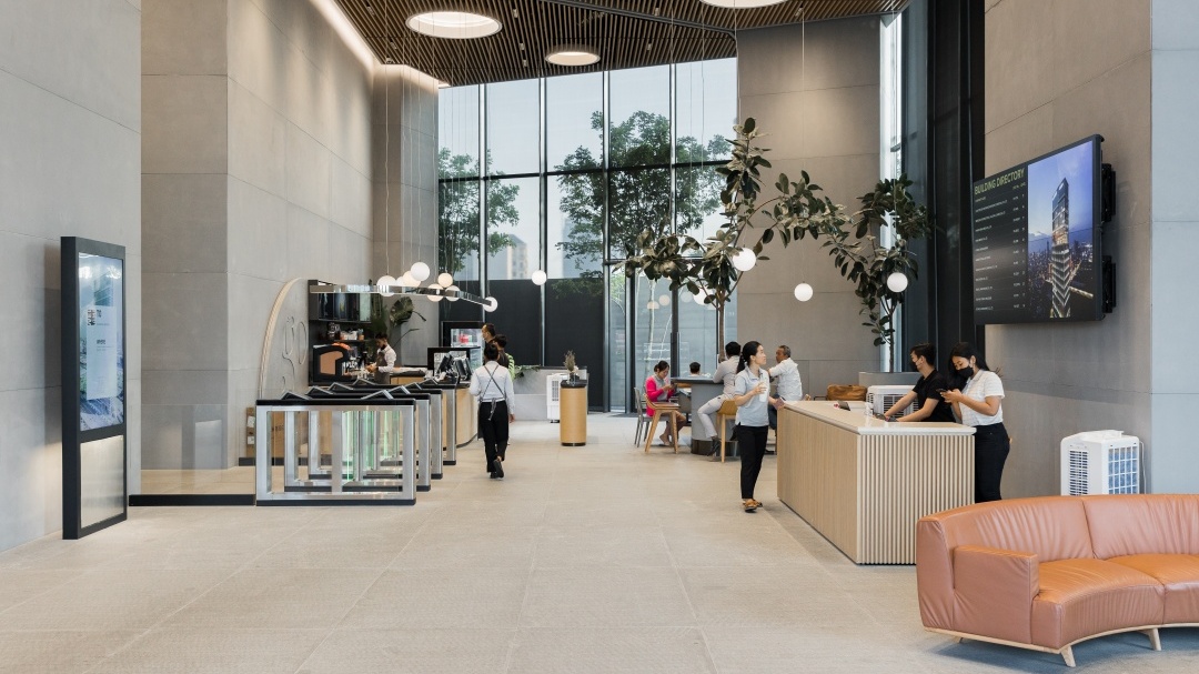 丹若国际生殖医院大楼大堂