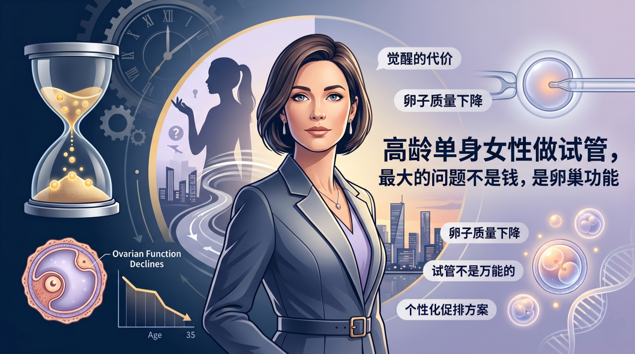 35岁后的觉醒：当单身女性想要孩子时，最大的对手不是金钱而是“卵巢”